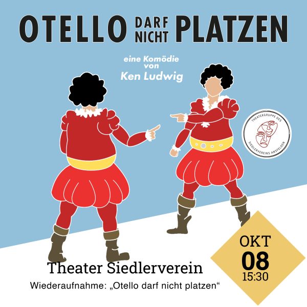 Theatergruppe Siedlerverein *Otello darf nicht  platzen* | 08.10.23 | 15:00 | Anton Bruckner Centrum Ansfelden