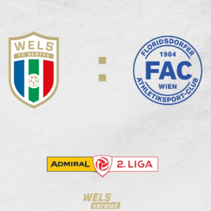 FC HOGO Hertha Wels vs. Floridsdorfer AC | 03.08.25 | 10:30 | HUBER Arena | Sitzplatz